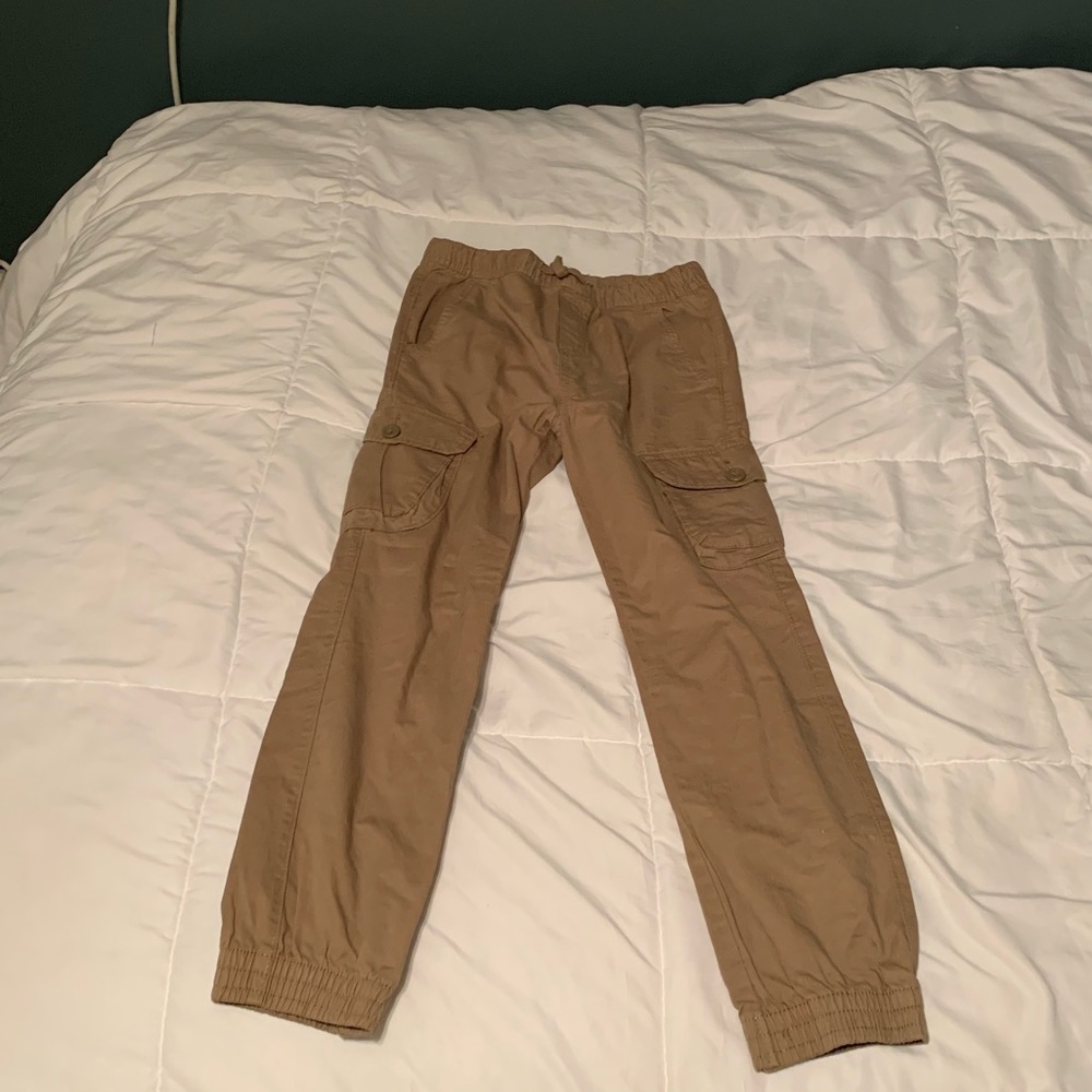 Khaki joggers